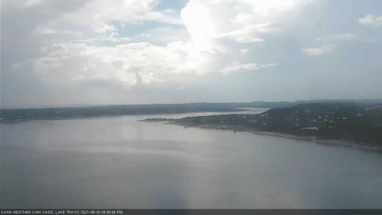 Lake Travis webcam, August 30, 2021 4:00 PM CT