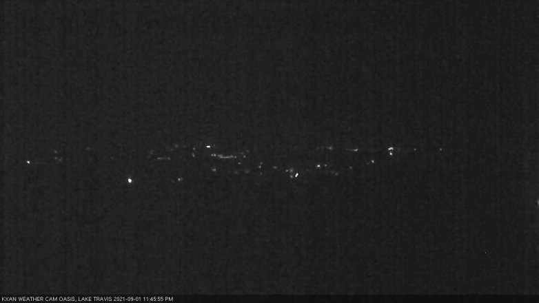 Lake Travis webcam, September 1, 2021 11:45 PM CT