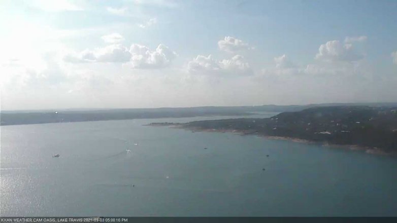 Lake Travis webcam, September 3, 2021 5:00 PM CT