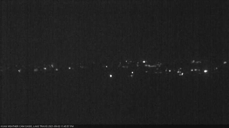 Lake Travis webcam, September 3, 2021 11:45 PM CT