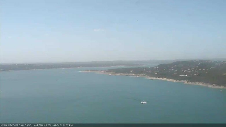 Lake Travis webcam, September 4, 2021 2:25 PM CT