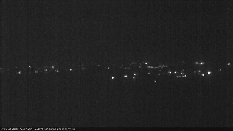 Lake Travis webcam, September 4, 2021 10:25 PM CT