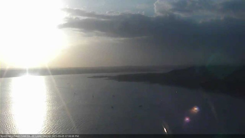 Lake Travis webcam, September 5, 2021 7:00 PM CT
