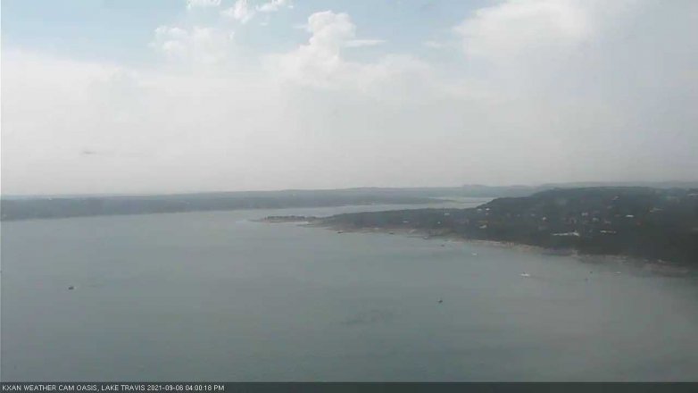Lake Travis webcam, September 6, 2021 4:00 PM CT