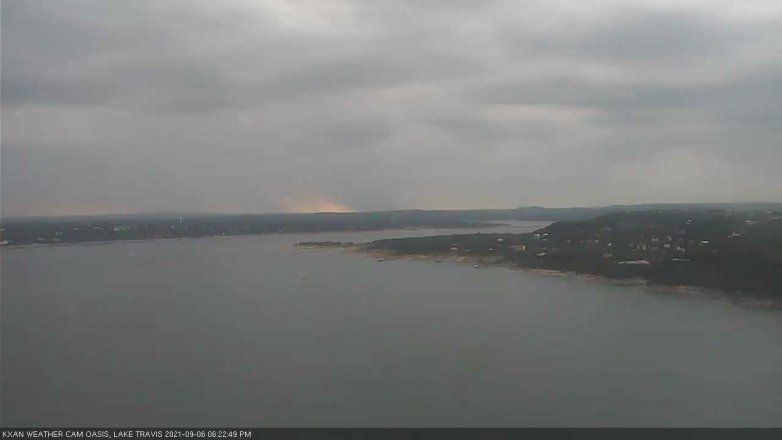 Lake Travis webcam, September 6, 2021 6:25 PM CT
