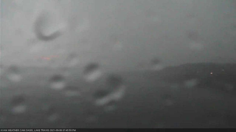Lake Travis webcam, September 6, 2021 7:45 PM CT