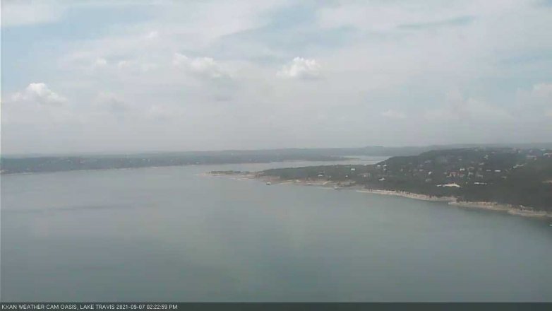 Lake Travis webcam, September 7, 2021 2:25 PM CT