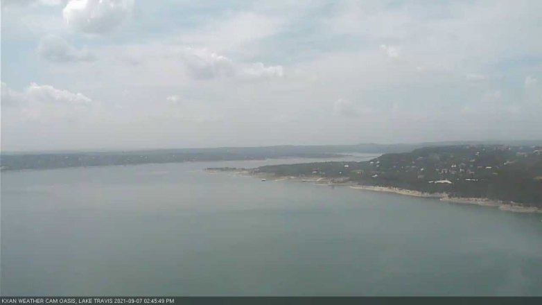 Lake Travis webcam, September 7, 2021 2:45 PM CT