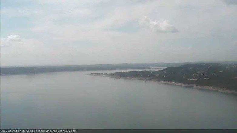 Lake Travis webcam, September 7, 2021 3:25 PM CT