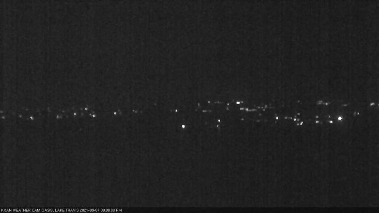 Lake Travis webcam, September 7, 2021 9:00 PM CT