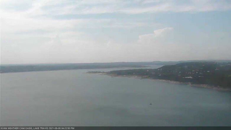 Lake Travis webcam, September 8, 2021 4:25 PM CT