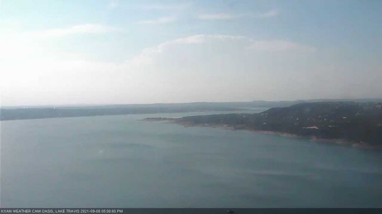 Lake Travis webcam, September 8, 2021 5:00 PM CT