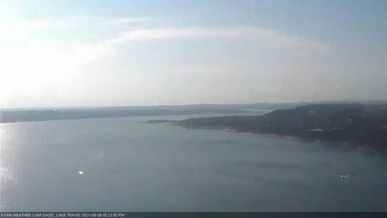 Lake Travis webcam, September 8, 2021 5:25 PM CT