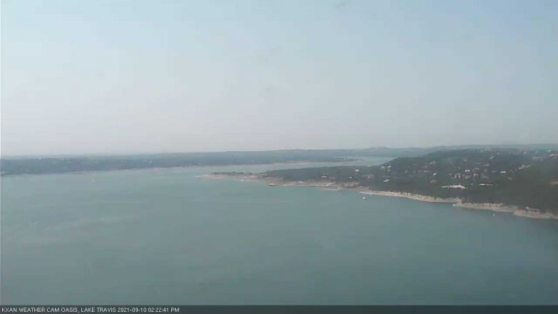 Lake Travis webcam, September 10, 2021 2:25 PM CT