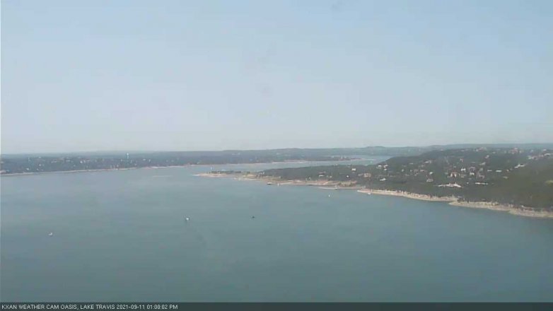 Lake Travis webcam, September 11, 2021 1:00 PM CT