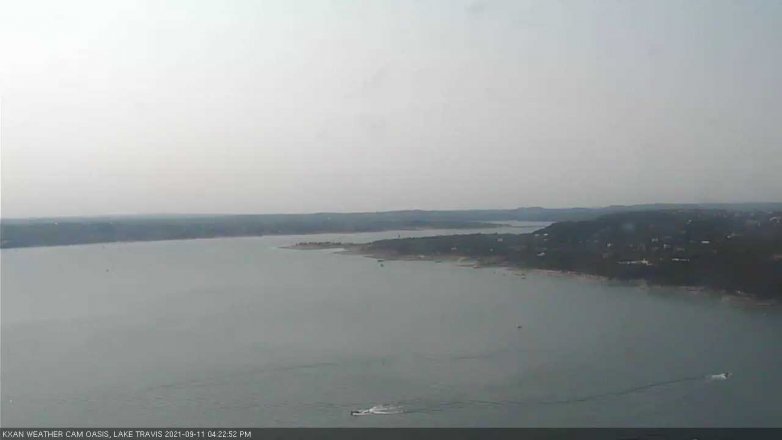 Lake Travis webcam, September 11, 2021 4:25 PM CT