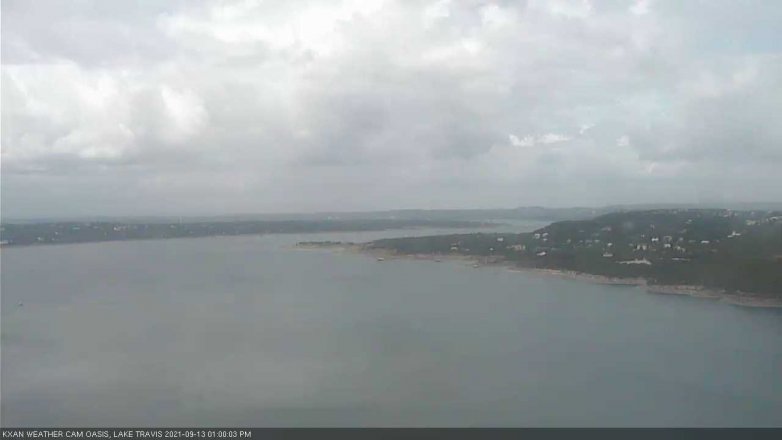 Lake Travis webcam, September 13, 2021 1:00 PM CT
