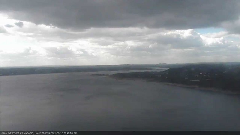 Lake Travis webcam, September 13, 2021 3:45 PM CT
