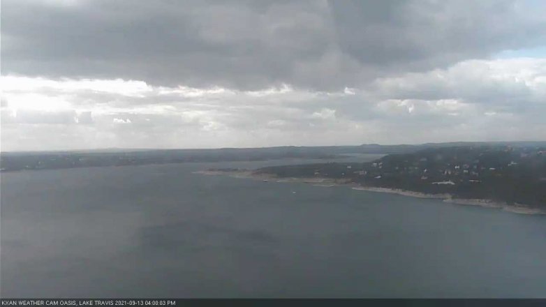 Lake Travis webcam, September 13, 2021 4:00 PM CT