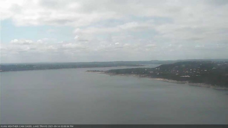 Lake Travis webcam, September 14, 2021 3:00 PM CT