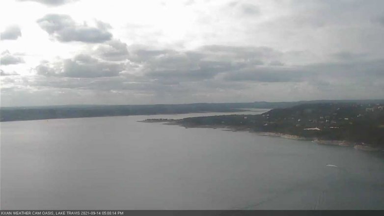 Lake Travis webcam, September 14, 2021 5:00 PM CT