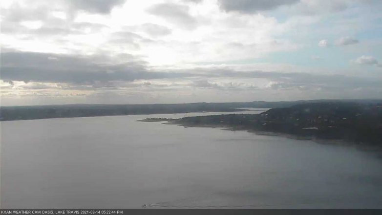 Lake Travis webcam, September 14, 2021 5:25 PM CT