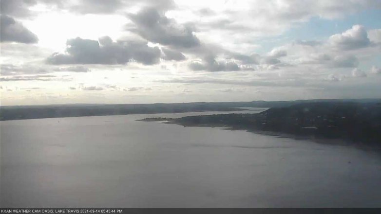 Lake Travis webcam, September 14, 2021 5:45 PM CT