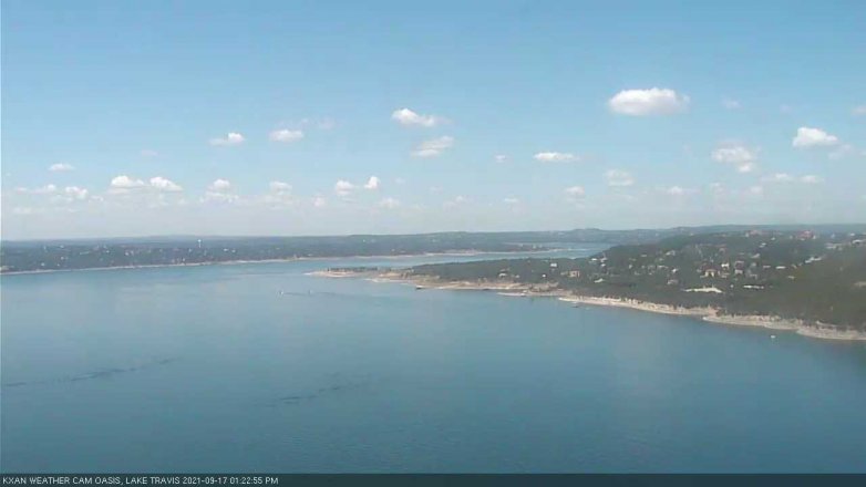 Lake Travis webcam, September 17, 2021 1:25 PM CT
