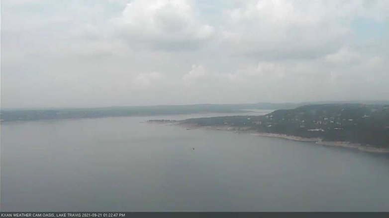 Lake Travis webcam, September 21, 2021 1:25 PM CT