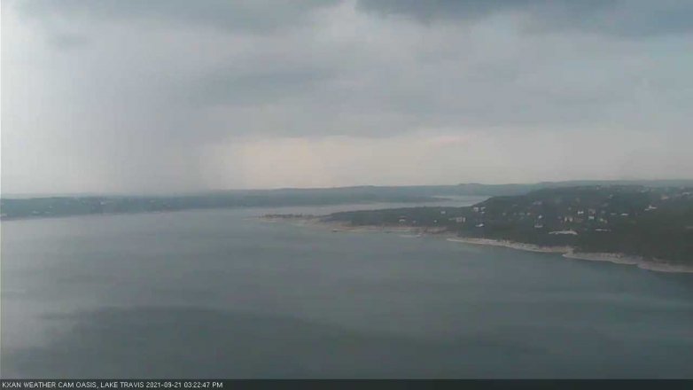Lake Travis webcam, September 21, 2021 3:25 PM CT