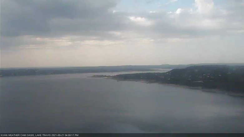 Lake Travis webcam, September 21, 2021 4:00 PM CT