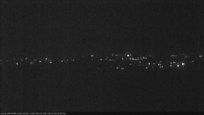 Lake Travis webcam, September 23, 2021 9:25 PM CT