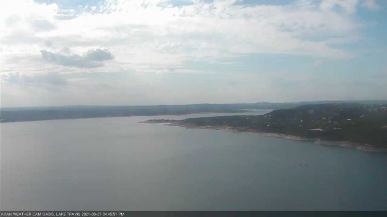 Lake Travis webcam, September 27, 2021 4:45 PM CT