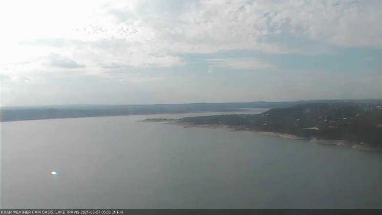 Lake Travis webcam, September 27, 2021 5:00 PM CT