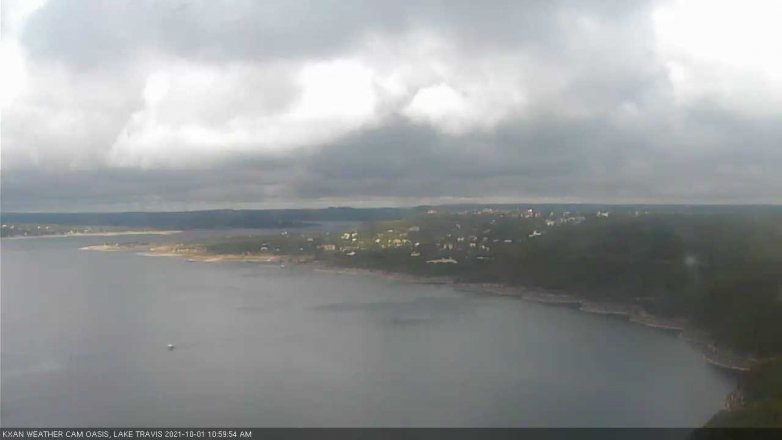 Lake Travis webcam, October 1, 2021 11:00 AM CT