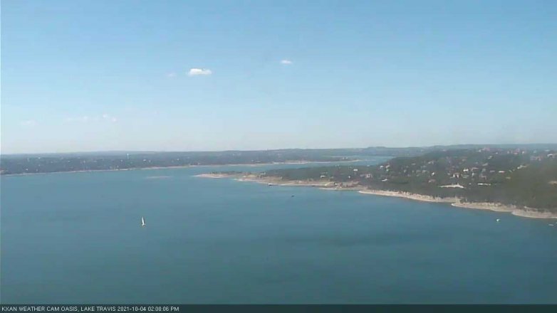 Lake Travis webcam, October 4, 2021 2:00 PM CT