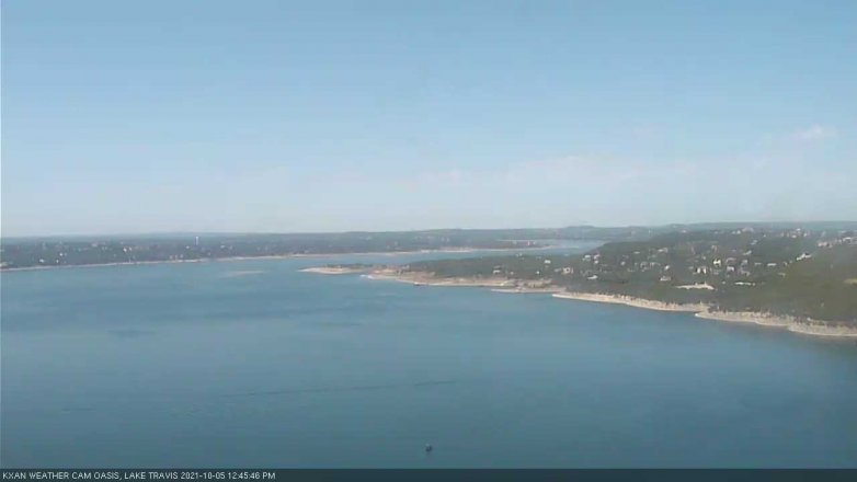 Lake Travis webcam, October 5, 2021 12:45 PM CT