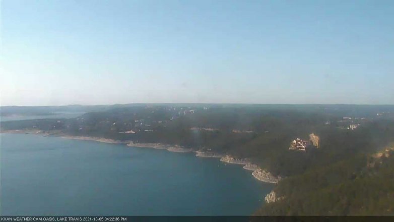 Lake Travis webcam, October 5, 2021 4:25 PM CT