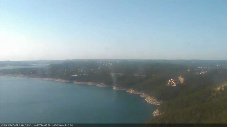 Lake Travis webcam, October 5, 2021 4:45 PM CT