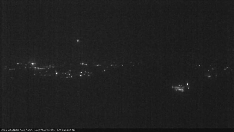 Lake Travis webcam, October 5, 2021 9:00 PM CT