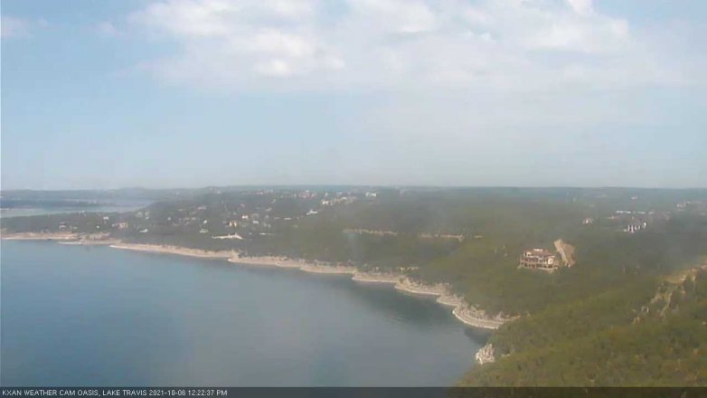 Lake Travis webcam, October 6, 2021 12:25 PM CT