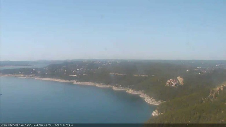 Lake Travis webcam, October 6, 2021 2:25 PM CT