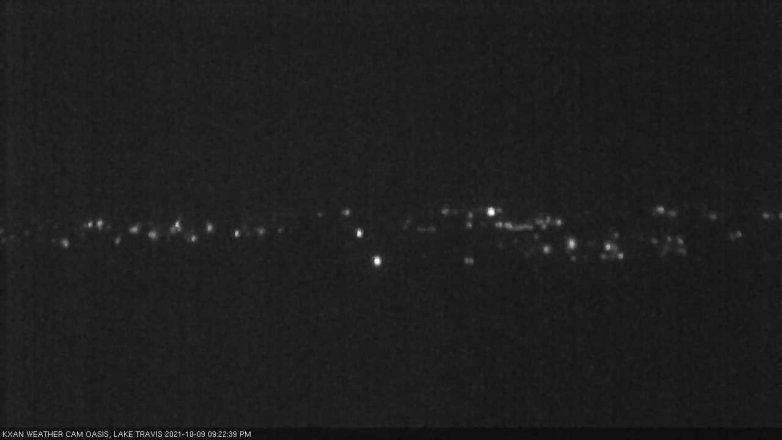 Lake Travis webcam, October 9, 2021 9:25 PM CT