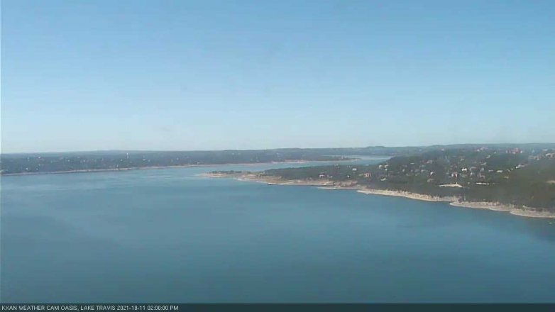 Lake Travis webcam, October 11, 2021 2:00 PM CT