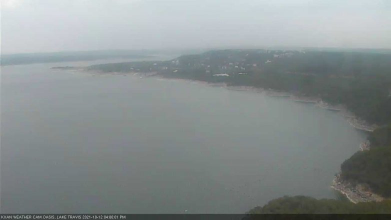 Lake Travis webcam, October 12, 2021 4:00 PM CT