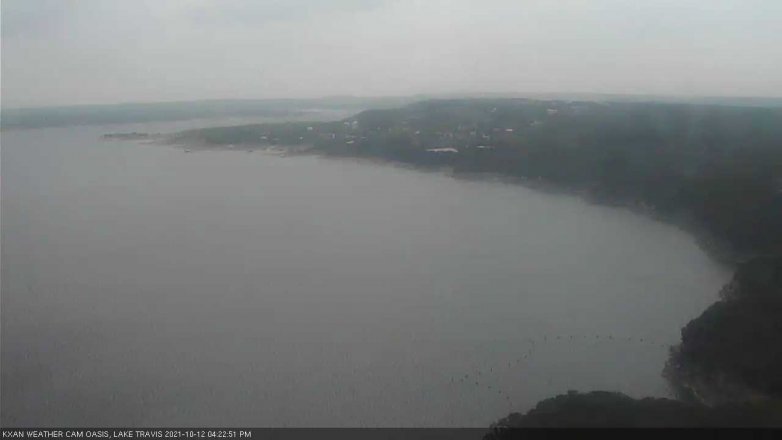 Lake Travis webcam, October 12, 2021 4:25 PM CT
