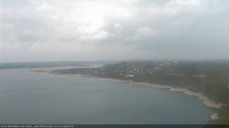 Lake Travis webcam, October 13, 2021 12:45 PM CT