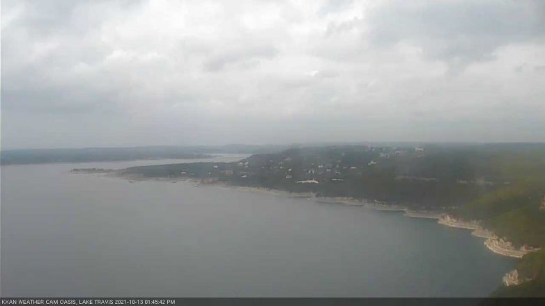 Lake Travis webcam, October 13, 2021 1:45 PM CT