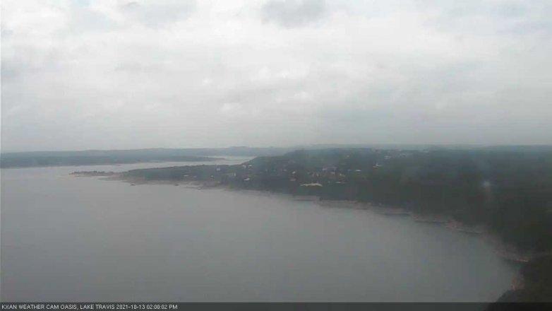 Lake Travis webcam, October 13, 2021 2:00 PM CT