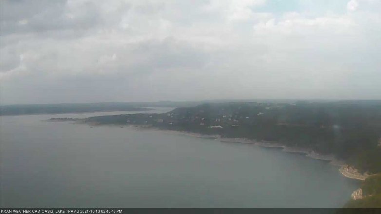 Lake Travis webcam, October 13, 2021 2:45 PM CT